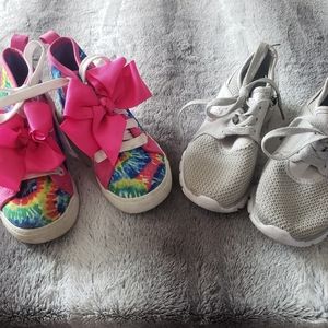 Little Girl Size 10 Shoes (2 pair)